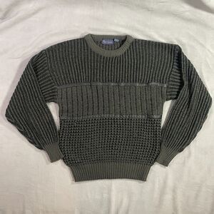Keats And Lyford Mens Size Large Chunky Knit Sweater Vintage Acrylic